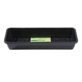 Garland plastic tray Narrow Tray Black, 37.5x13.5x6 cm